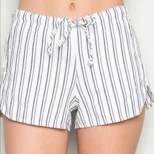 Striped brandy Melville shorts